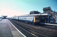 Class 101 DMU at Ely