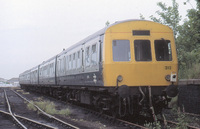 Class 101 DMU at Aberdeen Ferryhill