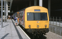 Class 101 DMU at Stansted Airport