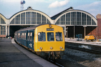 Class 101 DMU at Darlington