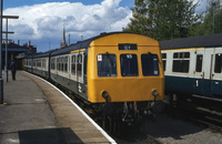 Class 101 DMU at Norwich