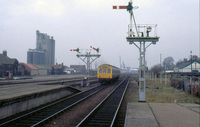 Class 101 DMU at Lowestoft