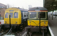 Class 101 DMU at Norwich