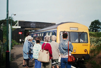 Class 101 DMU at West Runton