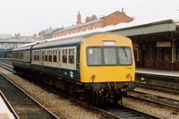 Class 101 DMU at Nottingham