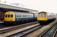 Class 101 DMU at Nottingham