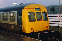 Class 101 DMU at Doncaster