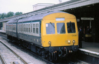 Class 101 DMU at Westbury