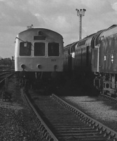 Class 101 DMU at Haymarket depot