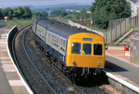 Class 101 DMU at Shotts