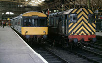 Class 101 DMU at Manchester Victoria