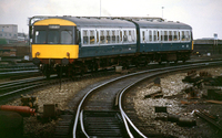 Class 101 DMU at Manchester Victoria