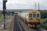 Class 101 DMU at Didcot North Junction