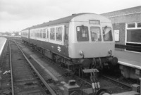 Class 101 DMU at Great Yarmouth