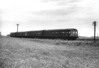 Class 101 DMU at Aberdovey