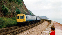 Class 101 DMU at Teignmouth