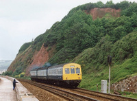 Class 101 DMU at Teignmouth