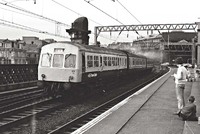 Class 101 DMU at Glasgow Central