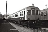 Class 101 DMU at Haymarket depot