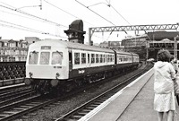 Class 101 DMU at Glasgow Central