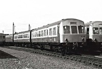 Class 101 DMU at Haymarket depot