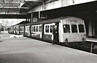 Class 101 DMU at Edinburgh Waverley