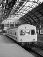 Class 101 DMU at Darlington