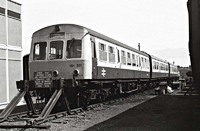 Class 101 DMU at Haymarket depot