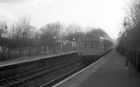 Class 101 DMU at Betchworth