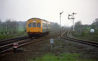 Class 101 DMU at Brocklesby