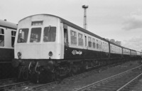 Class 101 DMU at Glasgow Works