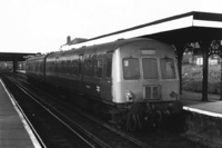 Class 101 DMU at Birkenhead North