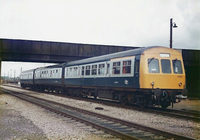 Class 101 DMU at Severn Tunnel Junction