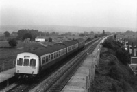 Class 101 DMU at Nailsea and Backwell