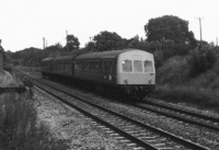 Class 101 DMU at Flax Bourton