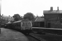 Class 101 DMU at Bishop Auckland