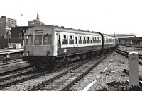 Class 101 DMU at Doncaster