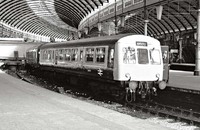 Class 101 DMU at Newcastle