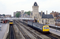 Class 101 DMU at Lincoln Central