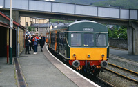 Class 101 DMU at Blaenau Ffestiniog