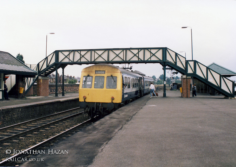 Class 101 DMU at Castleford