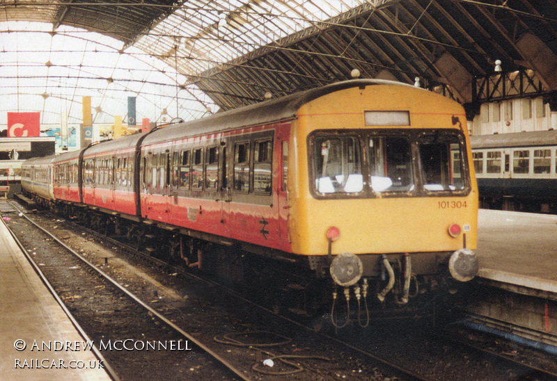 Class 101 DMU at Glasgow Queen Street