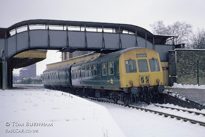 Class 101 DMU at Sudbury