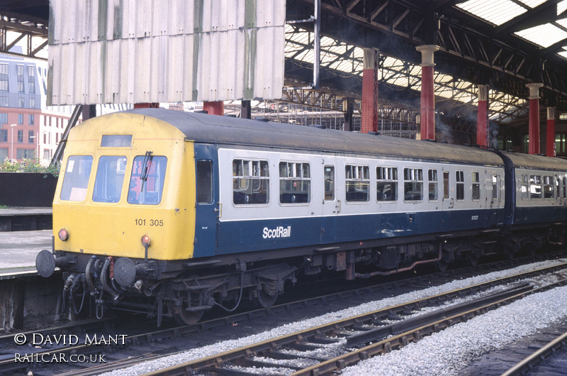 Class 101 DMU at Manchester Victoria