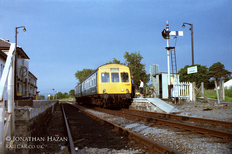 Class 101 DMU at Llandovery