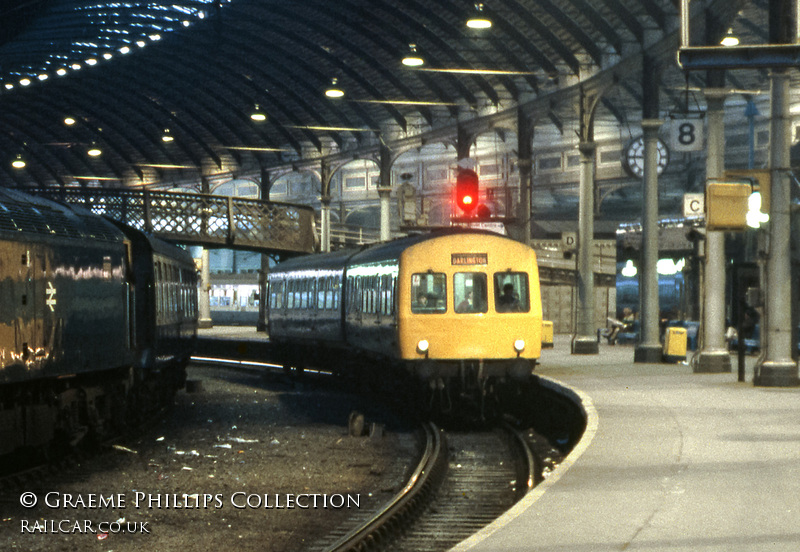 Class 101 DMU at Newcastle