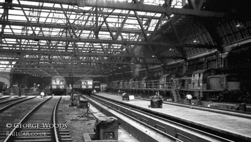 Class 101 DMU at Leith Central depot