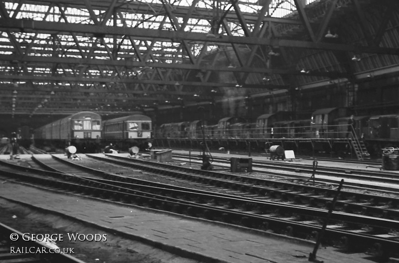 Class 101 DMU at Leith Central depot