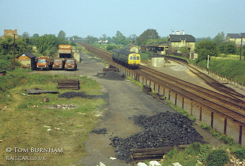 Class 101 DMU at Barnwell Junction