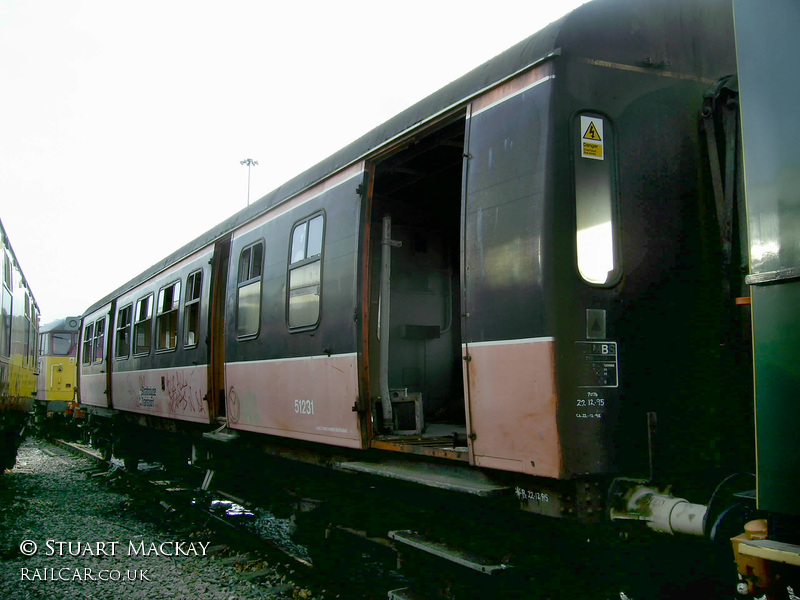 Class 101 DMU at Derby RTC